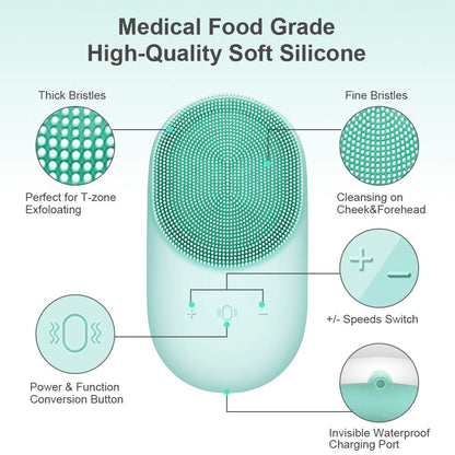 Ultrasonic Facial Cleansing Brush